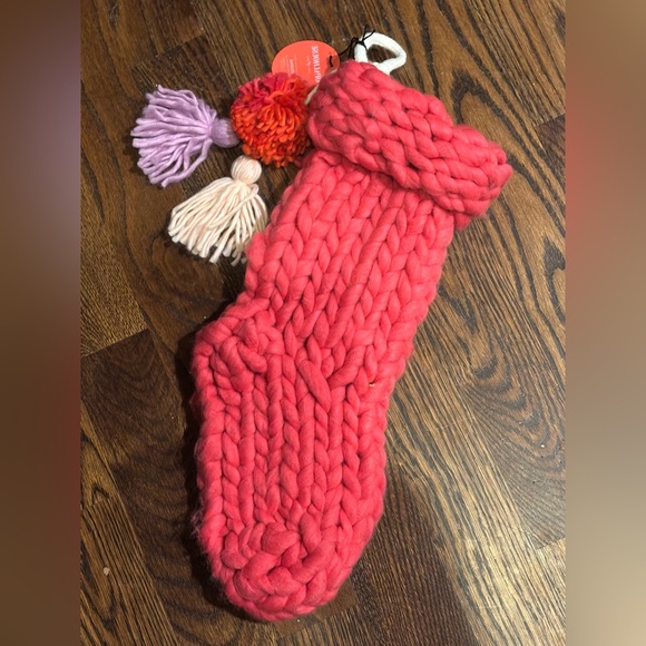 OPALHOUSE VINTAGE Stocking with Tassels(RARE)